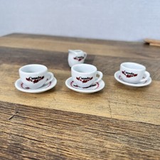 Set of 7-Piece Canada Mini Tea Cup Ceramic Saucer Plates & Tea Cups picture