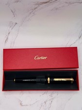 Cartier Gold Signature Santos Dumont Rollerball Pen - AD VIP Gift picture
