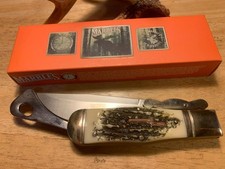 Marbles Imitation Stag Safety Folder 6 1/4