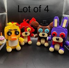 4x Five Nights At Freddy's FNAF Toy Foxy Chica Bonnie Moc Sets picture