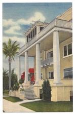 St. Petersburg Florida c1940's Colonial Hotel, tourism picture