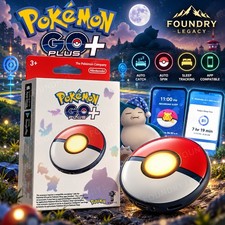 Pokémon GO Plus + Plus Bluetooth Auto Catcher & Sleep Tracker Nintendo NEW picture