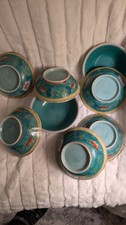 Anique Handmade Handpainted Bowls Set Of 8  Mid 19century  picture