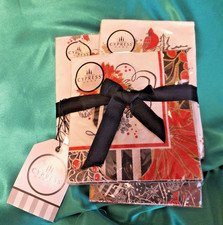 3 pkgs. Cypress Home Christmas  Napkins-Hostess Set- New Sealed picture