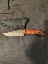 Bergblades Iron Wolf Knife W/kydex Sheath-Ironwood Handle picture