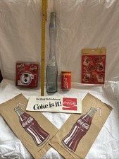 Vintage Coca Cola Bundle - Camara - Carnival Glass - Hat - Golf Ball - Look picture