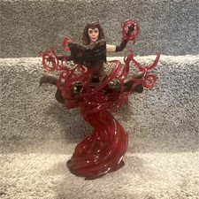 Female Sorceress Animation Plastic Figure w/ Translucent Red Effect Base & Book picture