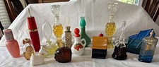 Lot of 15 Assorted Vintage Avon bottles w/ perfumes  picture