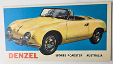 1961 Topps Sports Cars #38 Denzel Sports Roadster Australia (C) picture