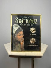 Vintage Sagittarius Zodiac Framed Art – Spirit of Sagittarius picture
