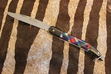 Okapi Tartan Black Folding Fisherman 1978/12 picture