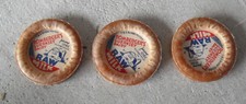 Lot of 3 Vintage Romberger's Guernsey Dairy Raw Milk Bottle Caps picture