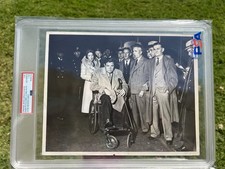 C. 1931 Original Photo Babe Ruth Mrs Claire Rare Photograph Type 1 PSA AUTHENTIC picture