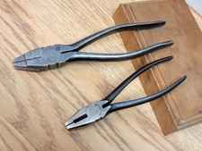 Vintage UTICA Tools No. 50 Lineman Electrician's Side Cutting Pliers 8