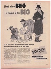 Better Homes & Gardens Magazine Ad 1951 BH&G Mid-Century Advertising Art picture