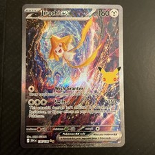 Pokémon TCG Jirachi EX 30TH ANNIVERSARY 155/128 Full Art Pack Fresh picture