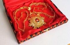 Cambodia Grand Order National Merit Medal Honor Decoration Necklace CM06 w/ Case picture