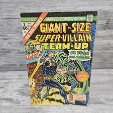 Marvel Comics Giant-Size Super-Villian Team-Up 1 1974 Dr Doom Sub-Mariner picture