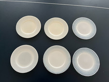 MACBETH EVANS MONAX PETALWARE SALAD/ LUNCHEON PLATES 8
