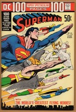 DC 100 PAGE SUPER SPECTACULAR   # 13   7.5     VERY FINE-   SUPERMAN picture