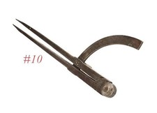 well made OLD IRON BLACKSMITH DIVIDER CALIPER tool 1 foot picture