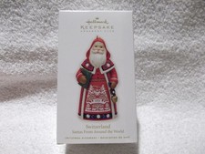 Hallmark 2010 Switzerland Santa Santas From Around the World KOC Club picture