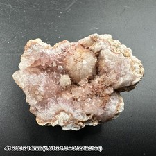 Patagonian Pink Amethyst Cluster Natural Crystal Mineral Argentina | Genuine picture