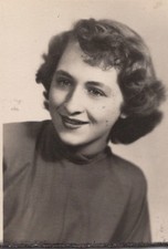 1950s Pretty Woman Smiling Studio Portrait Glamour Headshot Elegant picture