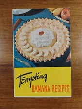 Vtg Tempting Banana Recipes Chiquita 1956 Cooking Baking picture