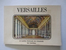 Vintage Versailles France 12 postcard booklet - Draeger picture
