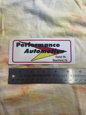 MOROSO EARLY RARE STAMFORD CT   Repro of Vintage DRAG RACING Sticker Decal picture