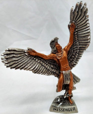 1992 Pewter The Messenger Native Dancer by Peter C Sedlow MWFP 2 Toned 4.5x5 in picture
