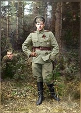 Vintage Military Officer Poster - c1910s Style - 24x36” 🌟 picture