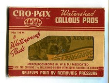 Vintage Cro-Pax Watershed Callous Pads Forest City Products VG - 121423JET7 picture