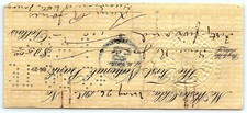 Vintage 1916 McAlester, Oklahoma check for $45.00 picture