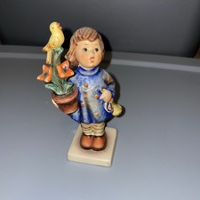 Goebel M.I. Hummel #17-0~Congratulations. 1971 TMK-5 Adorable Girl With Flowers picture
