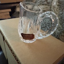 Gorham Full Lead Crystal Pitcher West Germany Vintage w/ Box – 2.5