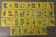 1989 Topps Nintendo Gamepack Sticker Set of 33 + Scratch Off Partial Set 42/60 picture