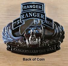 75th Ranger Regiment US Army Commemorative Challenge Coin 2