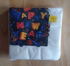Vintage New Year Napkins New picture