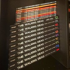 The Walking Dead Vol 1-10 Hardcover and 21-30 Paperback Lot.  SEE DESCRIPTION picture