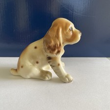 Vintage Lefton Brown and White Cocker Spaniel Figurine picture