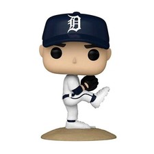 MLB Tigers Tarik Skubal Funko Pop Vinyl Figure #121 | PopShield Protector picture