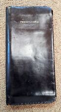 Pennsylvania Railroad Conductor's Leather Wallet picture