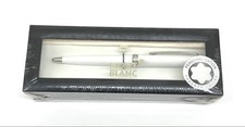 Excellent MONTBLANC 116046 White Ballpoint Pen Vintage Germany picture