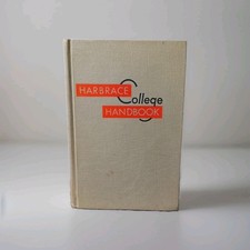 Vintage 1954 Harbrace College Handbook 3rd Ed W/ 1959 Seattle Times Ephemera picture