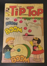 Tip Top Comics (1936) #184 Contains 1/2 Page Of Peanuts By Charles Schulz GD+ picture