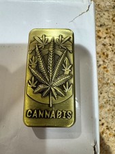 Limited Edition Cann Golden Vintage Lighter Zipper Classic Pocket Lighter Cigar picture