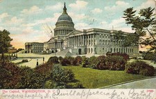 The Capitol Building, Washington DC UDB Posted 1907 picture