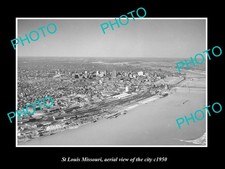 St Louis Missouri Aerial View Of The City c1950 4 Old Large Historic Photo picture